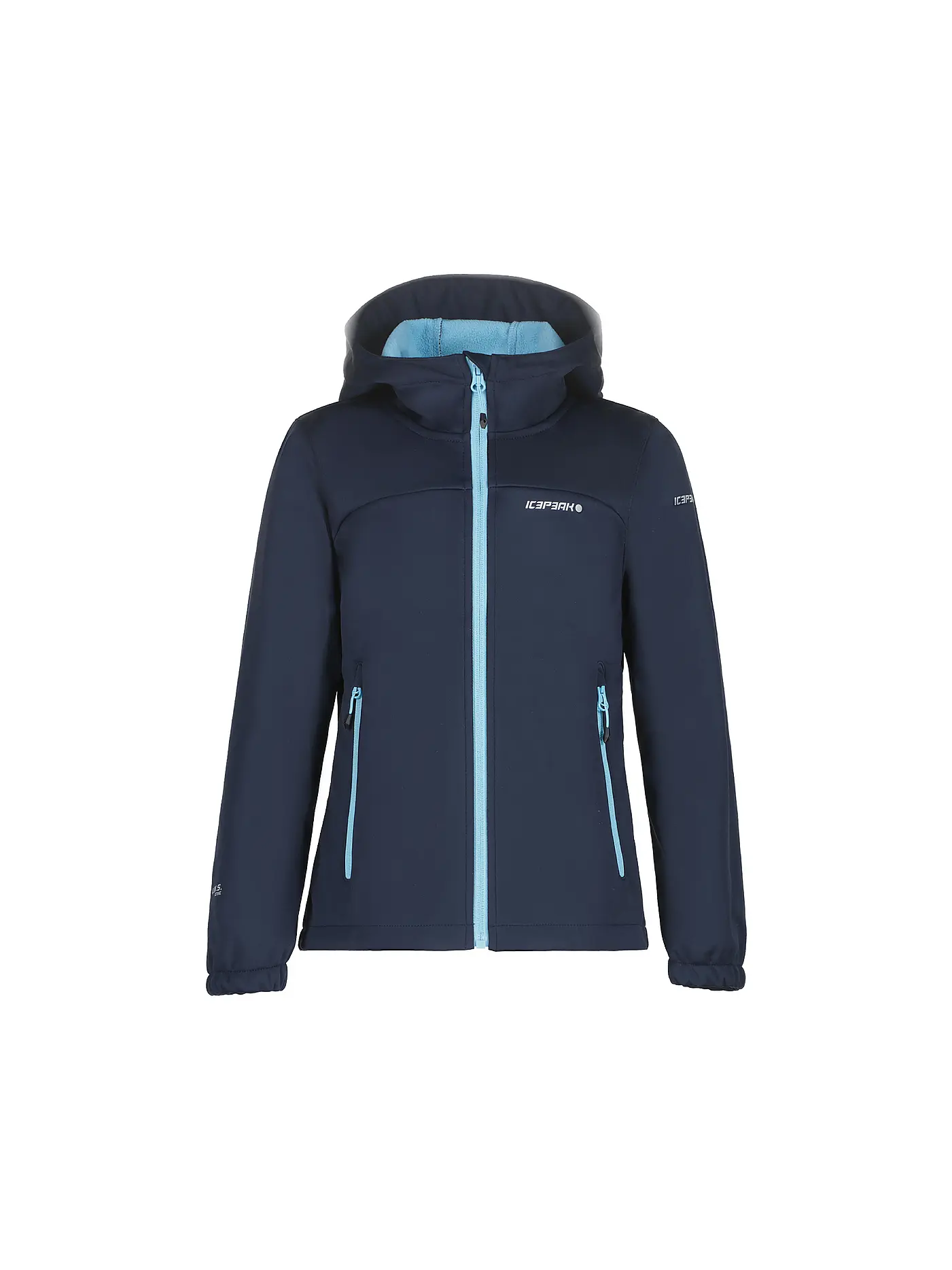 ICEPEAK | Mädchen Softshelljacke Korby Jr Hoodie | dunkelblau